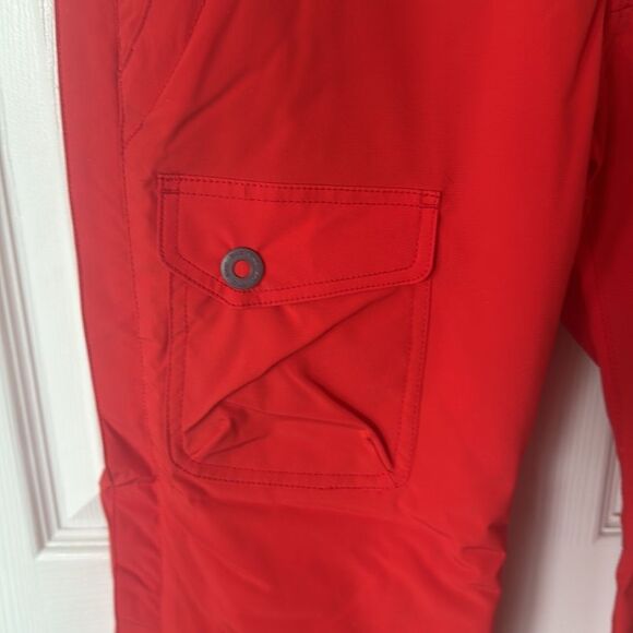 Sync Performance kids top step ski snowboard pant sz 8 in Red - Picture 4 of 4